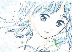 blue